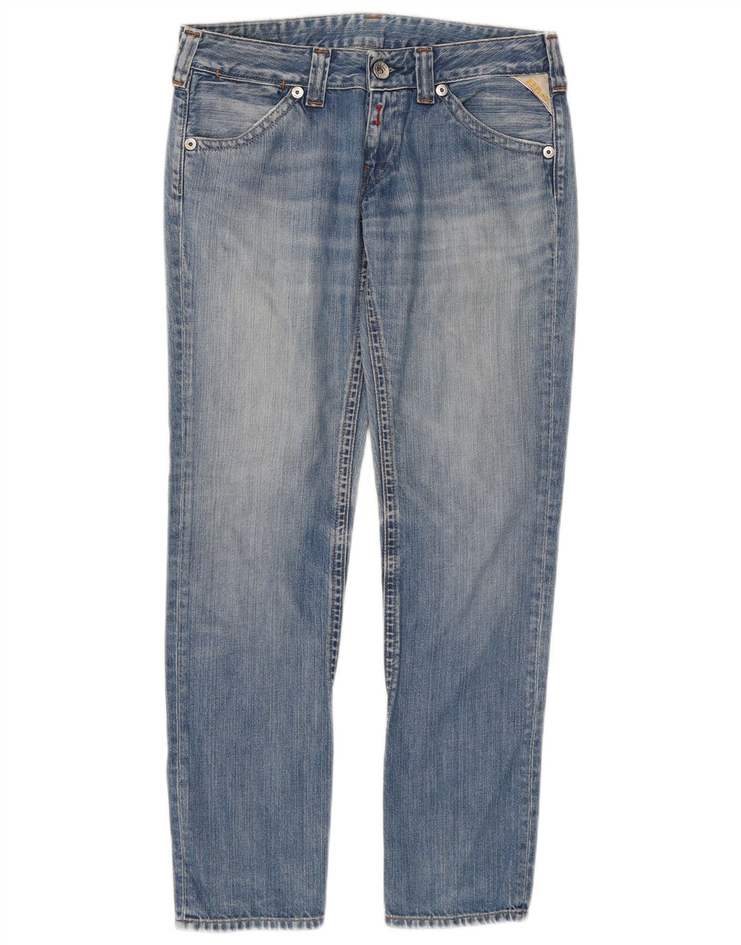 Replay Damen Slim Jeans W29 L30 Blaue Baumwolle