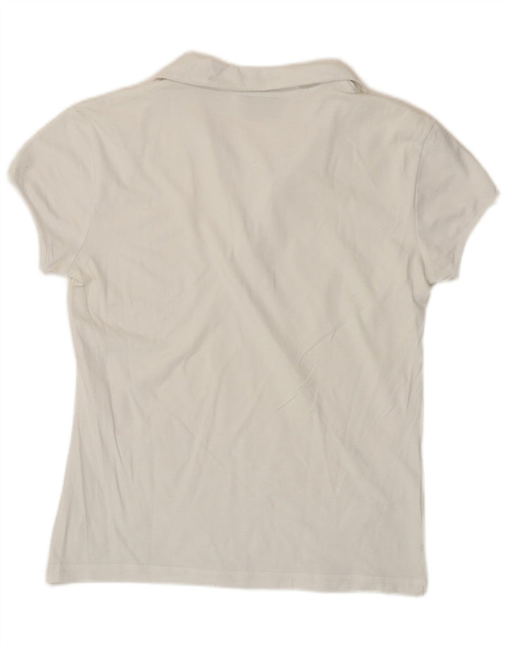 Kappa Damen Poloshirt UK 18 XL Weiß