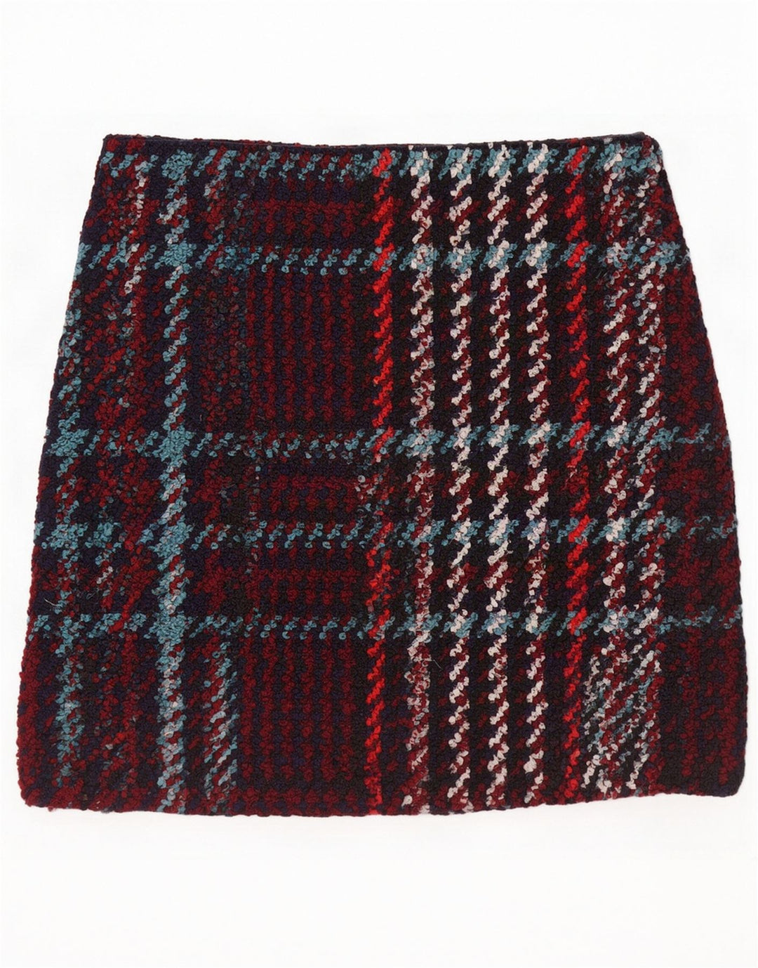 Marks & Spencer Damen Minirock UK 16 Large W34 Mehrfarbig kariert