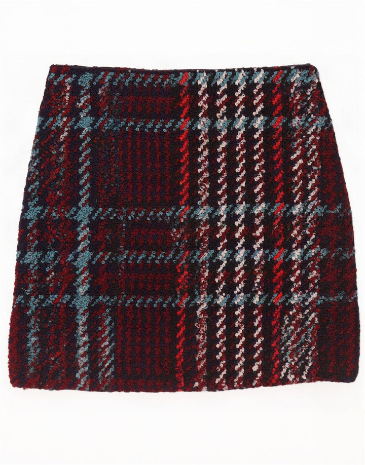 Marks & Spencer Damen Minirock UK 16 Large W34 Mehrfarbig kariert