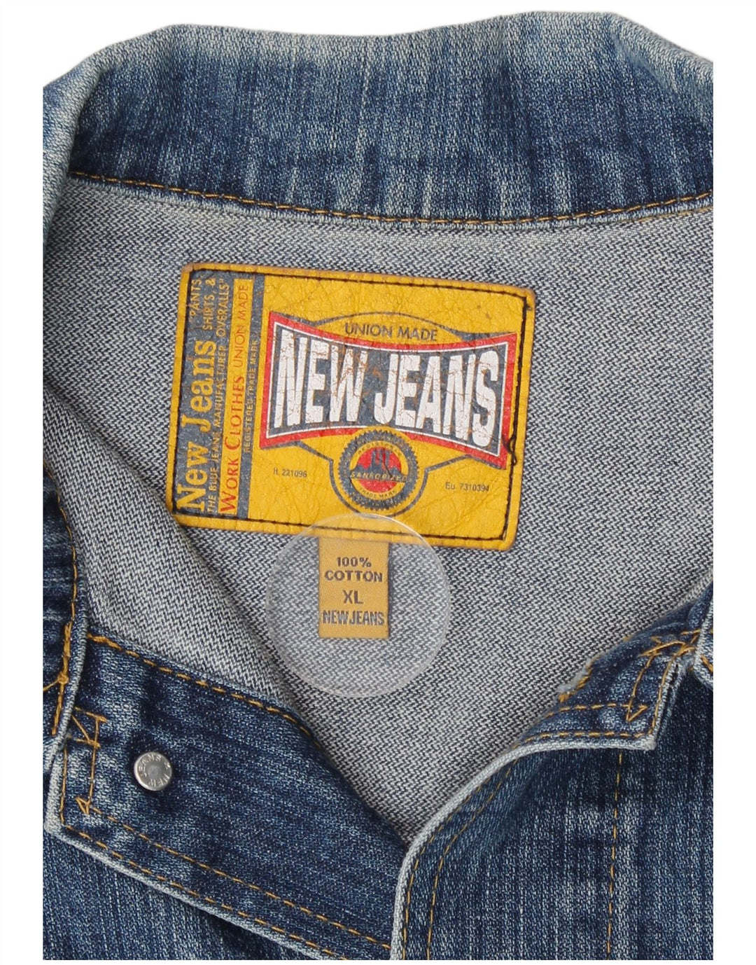 Neue Jeans Damen Jeansjacke UK 18 XL Blaue Baumwolle
