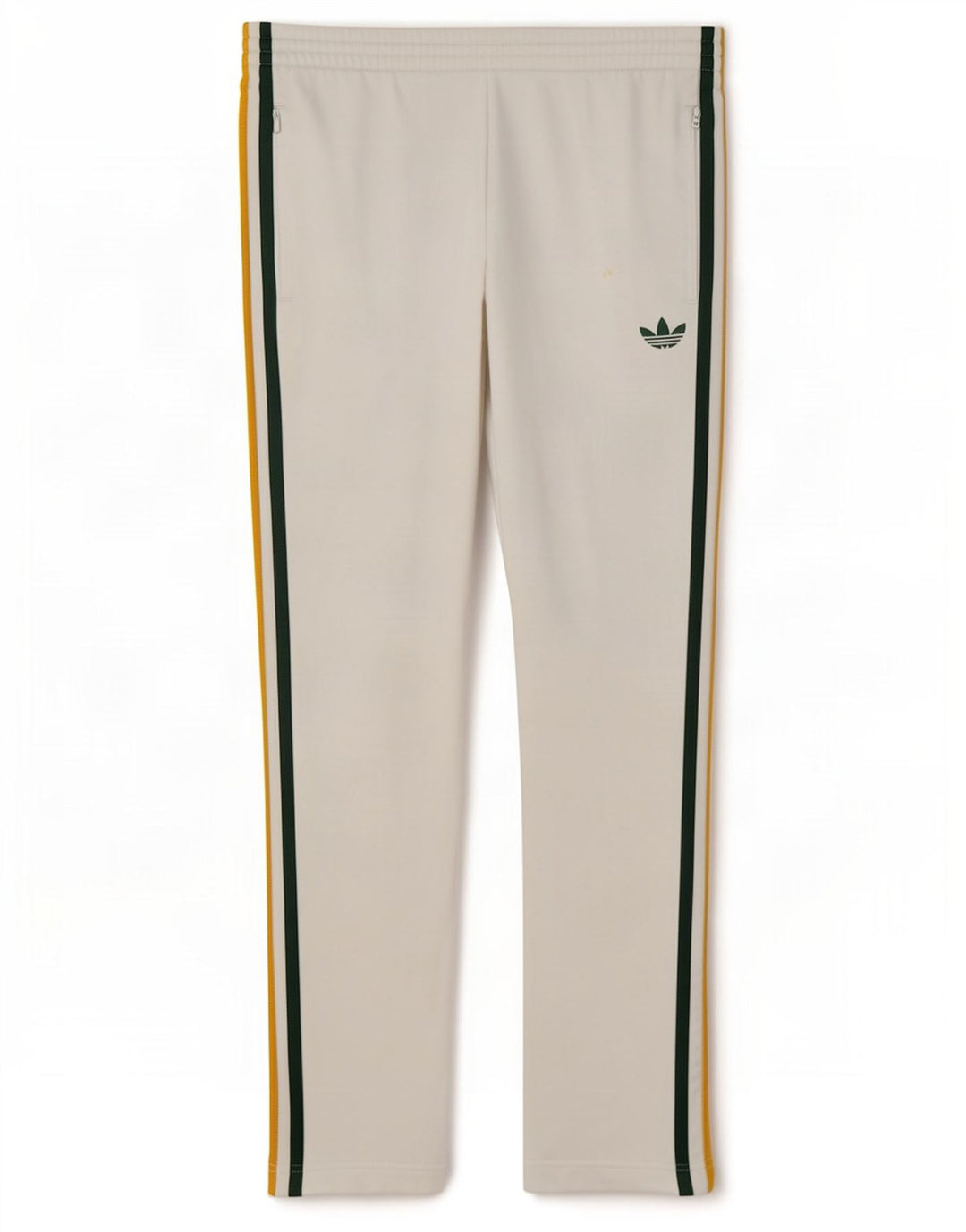 Adidas Damen Trainingshose UK 10 Small Weiß Polyester
