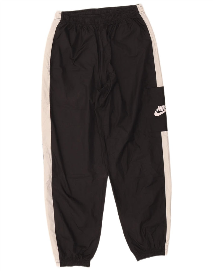 Nike Herren-Trainingshose mit Grafik, Jogginghose, Größe S, Schwarz, Farbblock