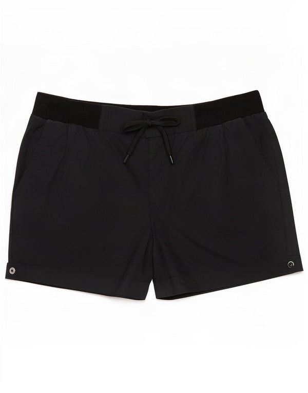 Champion Damen Badeshorts UK 16 Large Schwarz Baumwolle