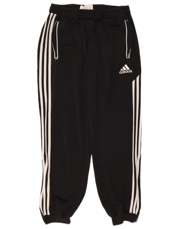 Adidas Herren Trainingshose Jogger UK 40/42 Medium Schwarz Polyester