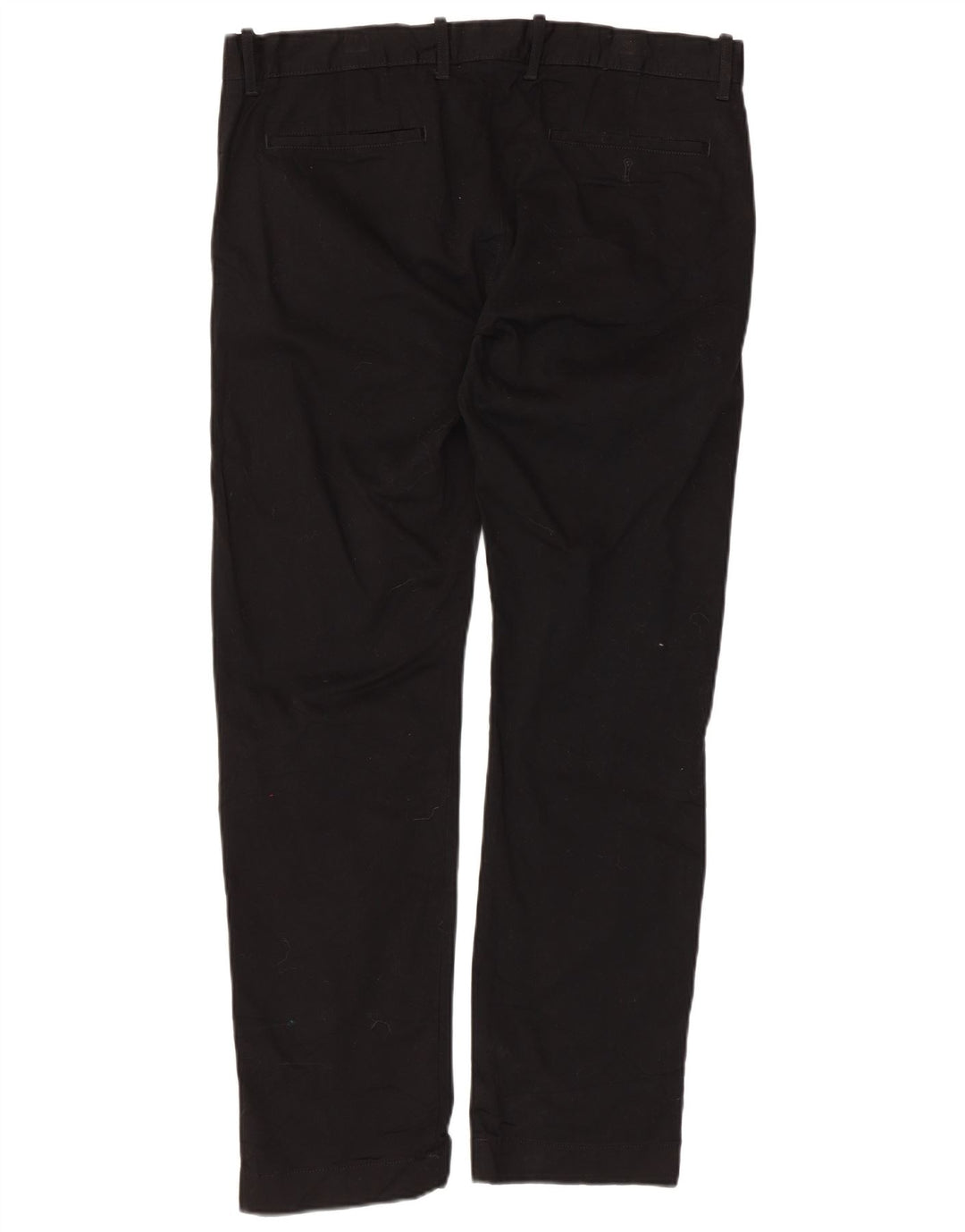 J. Crew Herren Flex Slim Anzughose W34 L30 Schwarz Baumwolle
