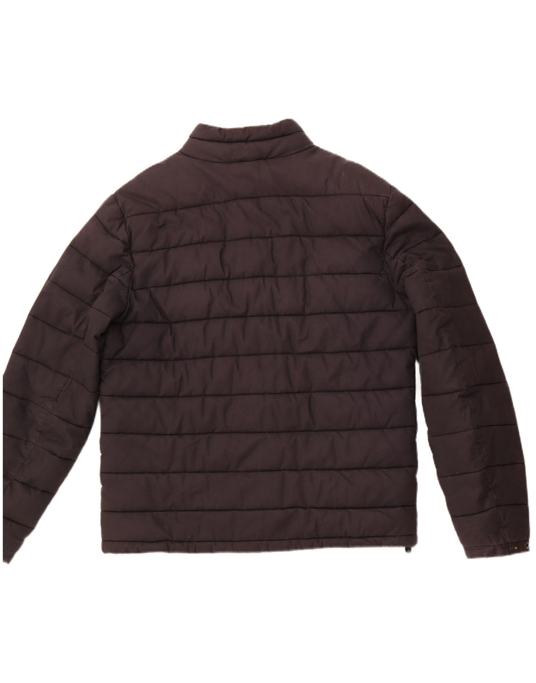 Fat Face Herren Wattierte Jacke UK 40 Large Schwarz Baumwolle