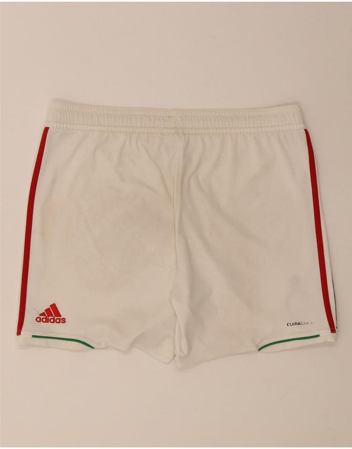 Adidas Herren Sportshorts Mittelweißes Colourblock-Polyester