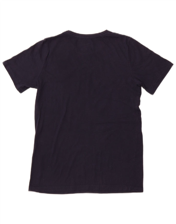 CHAMPION Damen Grafik-T-Shirt-Oberteil UK 18 XL Marineblau