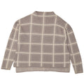 Marks & Spencer Damen-Pullover mit Rundhalsausschnitt, Gr. 40, Größe L, grau kariert