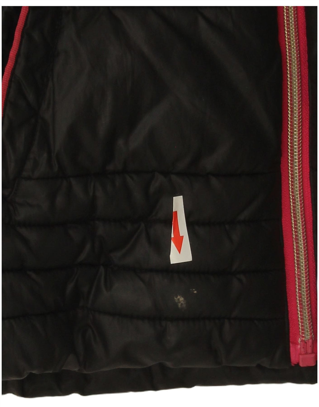 Michael Kors Wattierte Jacke für Mädchen, 5–6 Jahre, schwarzes Polyester