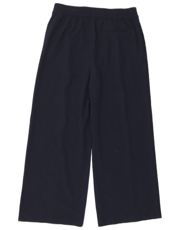Marks & Spencer Damen Freizeithose UK 14 Large W32 L28 Marineblau