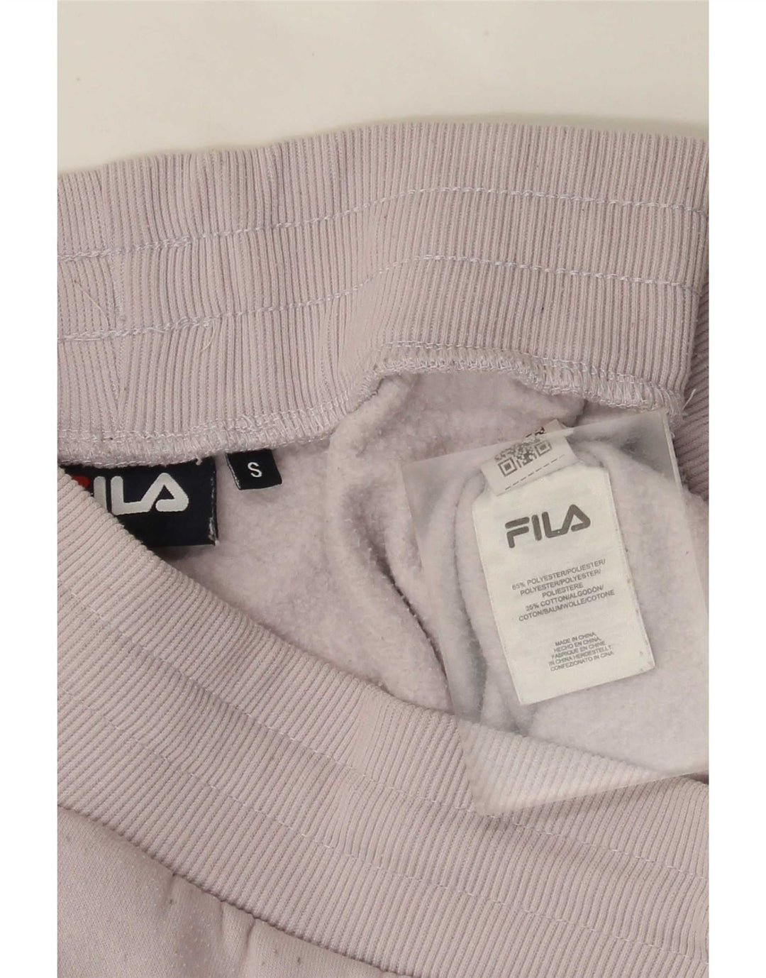 Fila Damen Trainingshose Jogger UK 10 Small Weiß Polyester