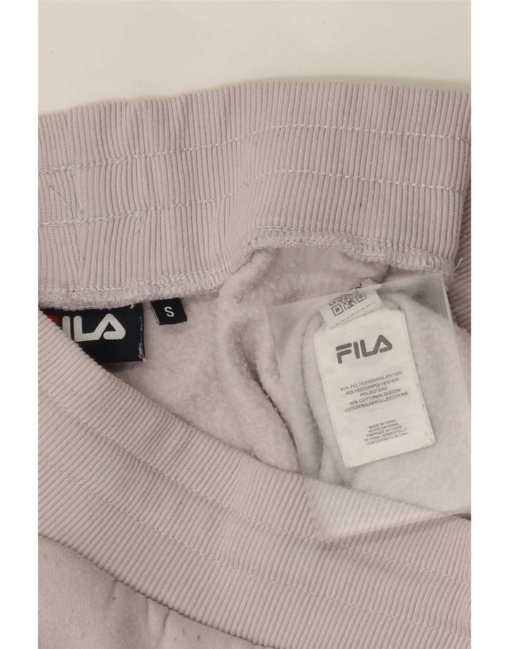 Fila Damen Trainingshose Jogger UK 10 Small Weiß Polyester