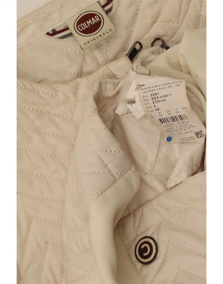 Colmar Damen Steppjacke EU 38 Mittelweißes Polyester
