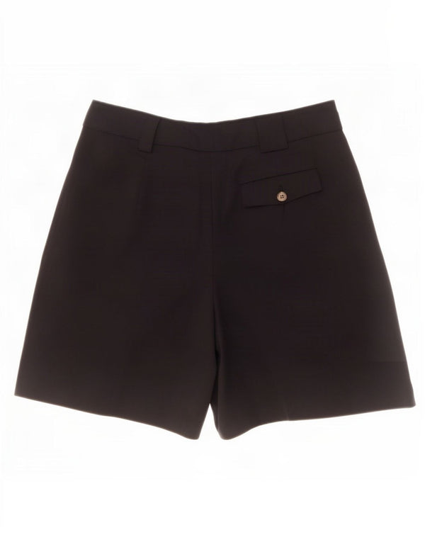 Topshop Damen Pegged Chino Shorts UK 12 Medium W30 Schwarz Polyester