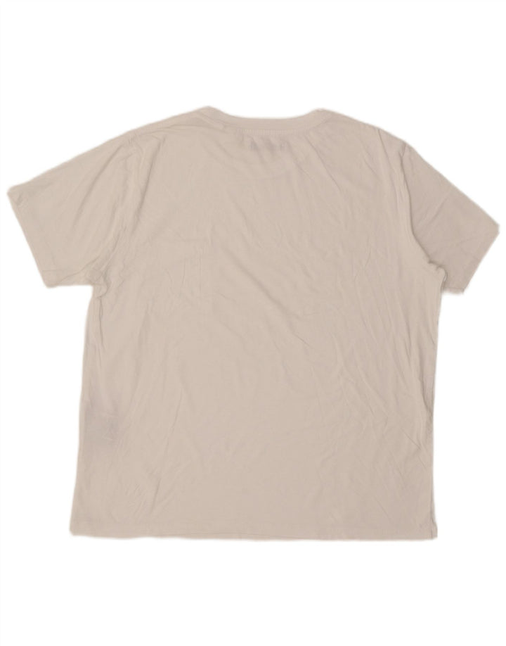Levi's Herren T-Shirt Top XL aus weißer Baumwolle