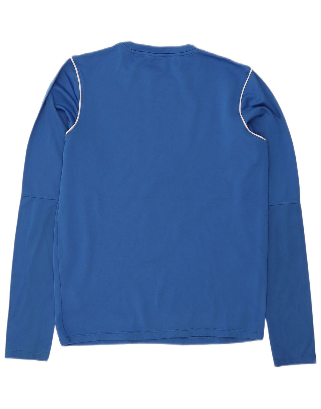 NIKE Herren Dri Fit Top Langarm Klein Blau Polyester