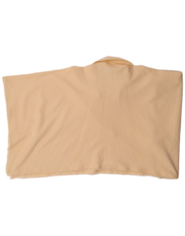 Zara Damen Poncho Crop Top UK 14 Medium Beige