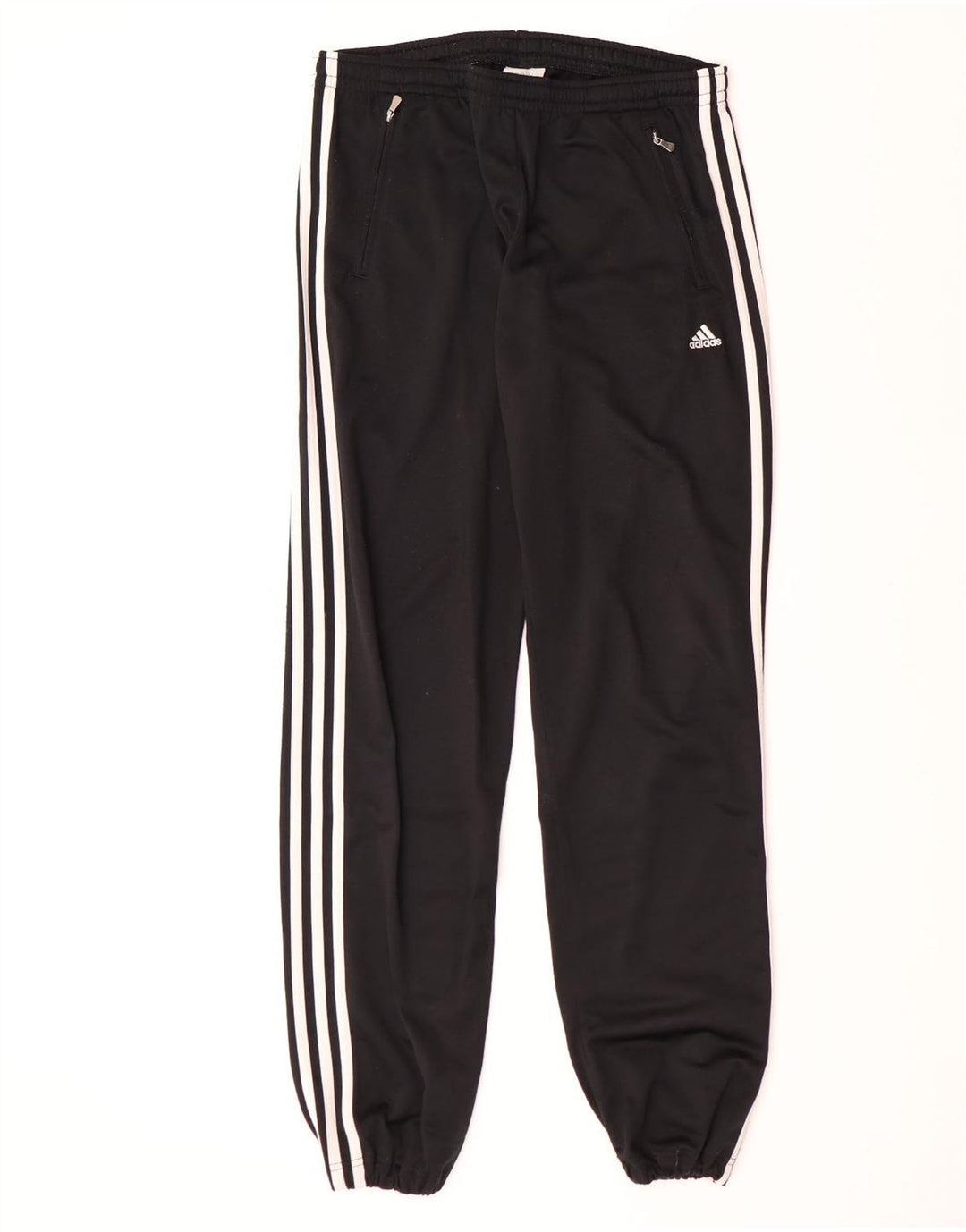 Adidas Herren Trainingshose Jogger UK 38/40 Medium Schwarz Polyester
