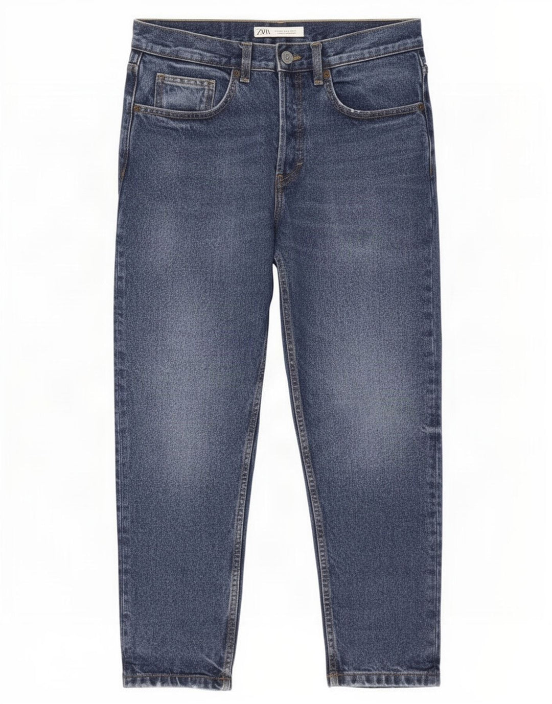 Kurze Jeans für Herren von Zara, EU 40, mittelgroß, W31, L25, Blau