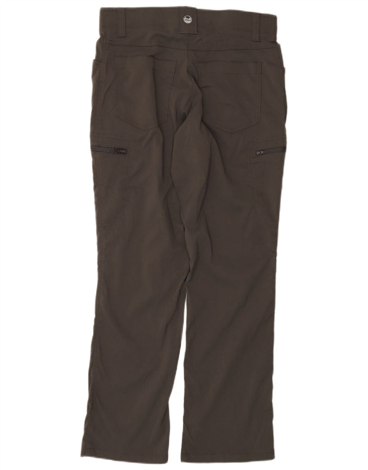 WRANGLER Gerade Cargohose für Damen, W32, L30, graues Nylon
