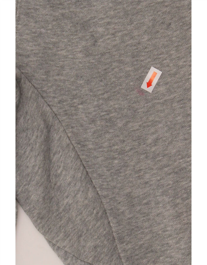 NIKE Herren-Trainingshose, Jogginghose, mittelgrau gefleckte Baumwolle