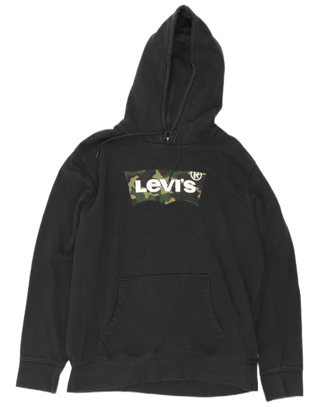 Levi's Herren Graphic Hoodie Pullover XL Schwarz Baumwolle