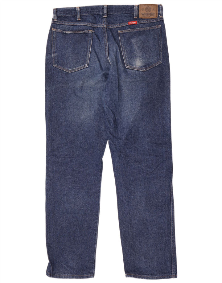 Wrangler Herren Straight Jeans W34 L32 Blau