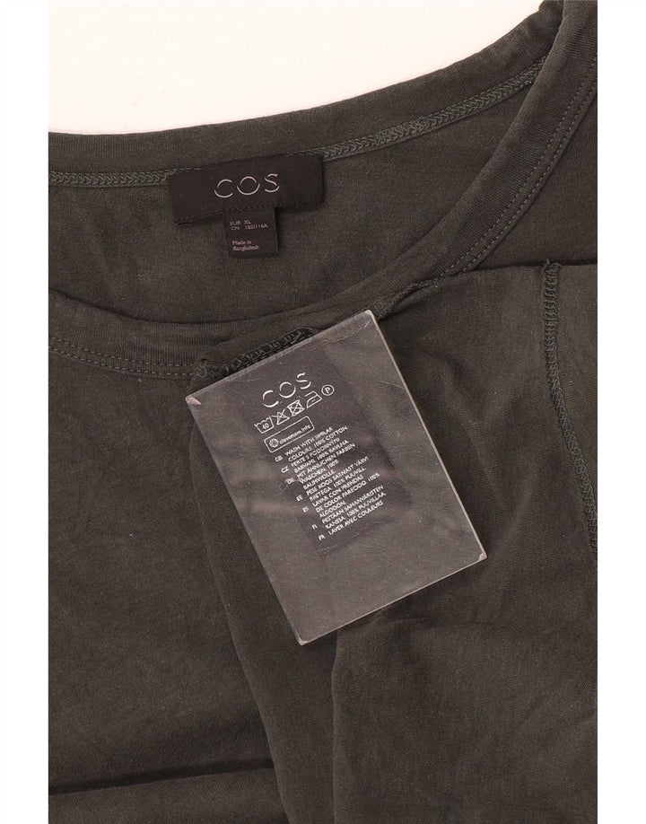 Cos Herren T-Shirt Top XL Grau Baumwolle