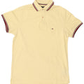 Tommy Hilfiger Herren Slim Fit Poloshirt mittelgelbe Baumwolle