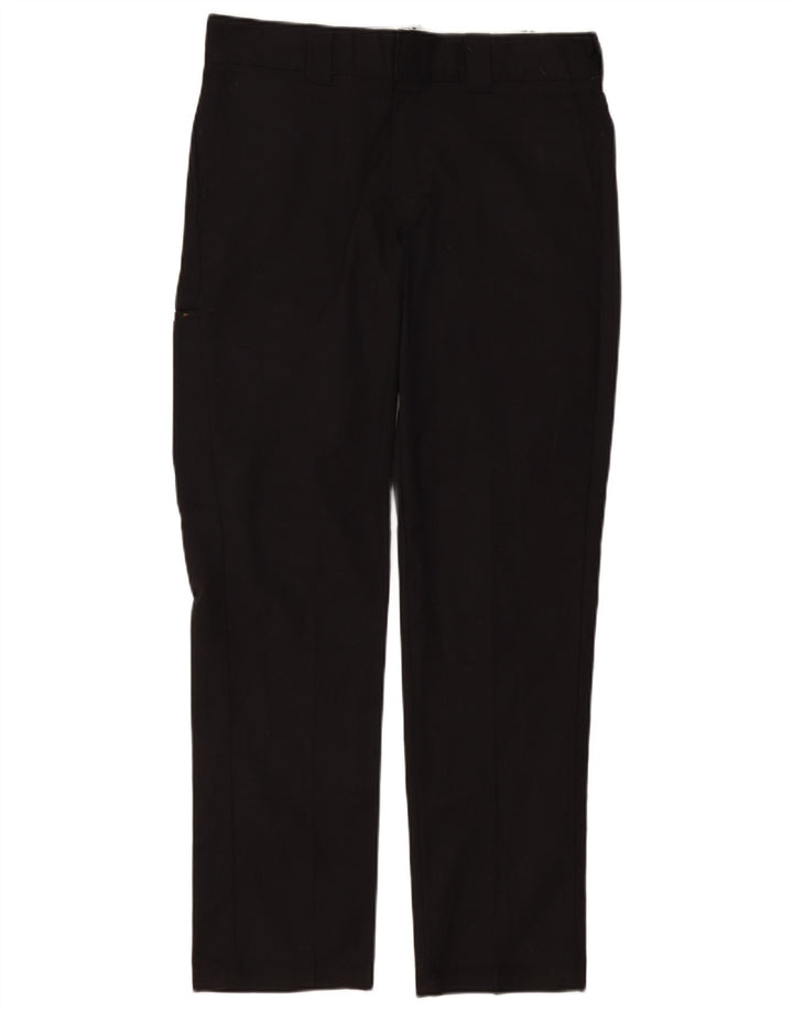 DICKIES Herren Slim Tapered Cargohose W34 L32 Schwarz Polyester
