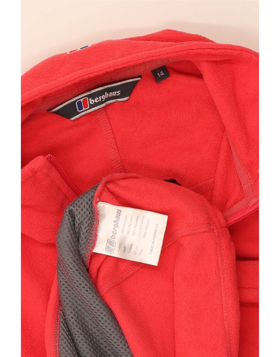 Berghaus Damen Fleecejacke UK 14 Large Rosa Polyester