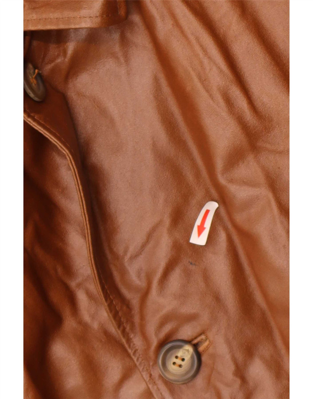 Free Time Herren 4-Knopf-Lederblazer IT 54 2XL Braun