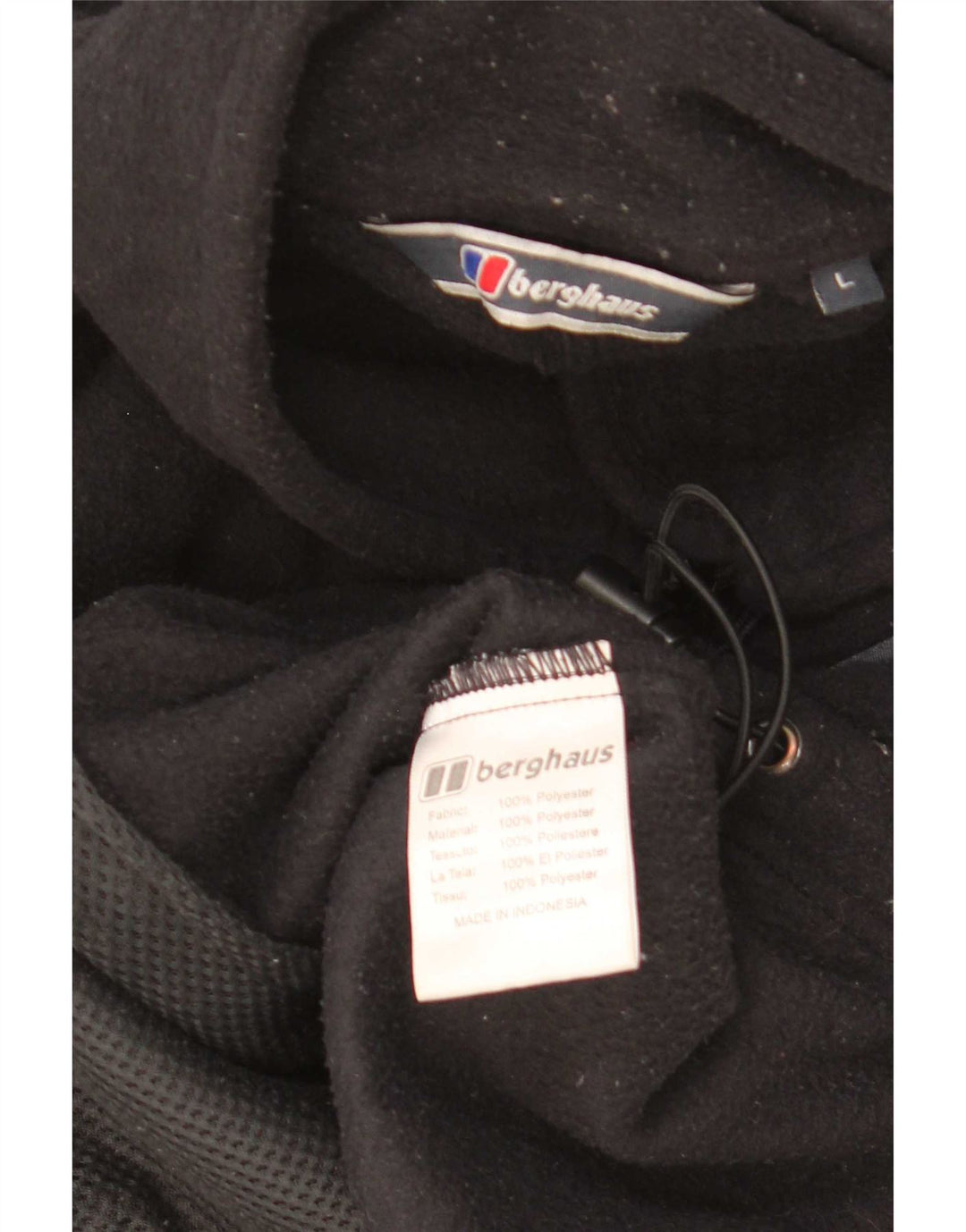 Berghaus Herren Liner Fleecejacke UK 40 Large Schwarz Polyester