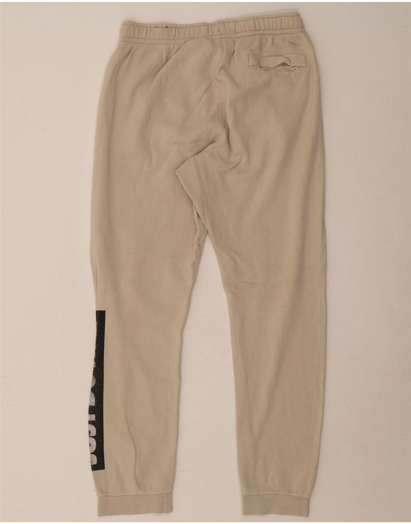 Nike Herren-Trainingshose mit Grafik, Größe L, beige, Baumwolle