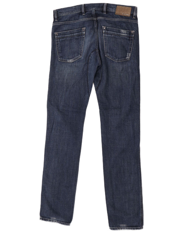 Diesel Herren Thaye Slim Jeans W31 L34 Blaue Baumwolle