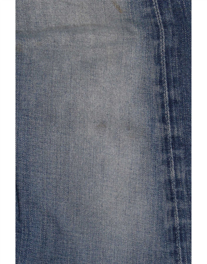Replay Herren Bootcut Jeans W33 L36 Blaue Baumwolle