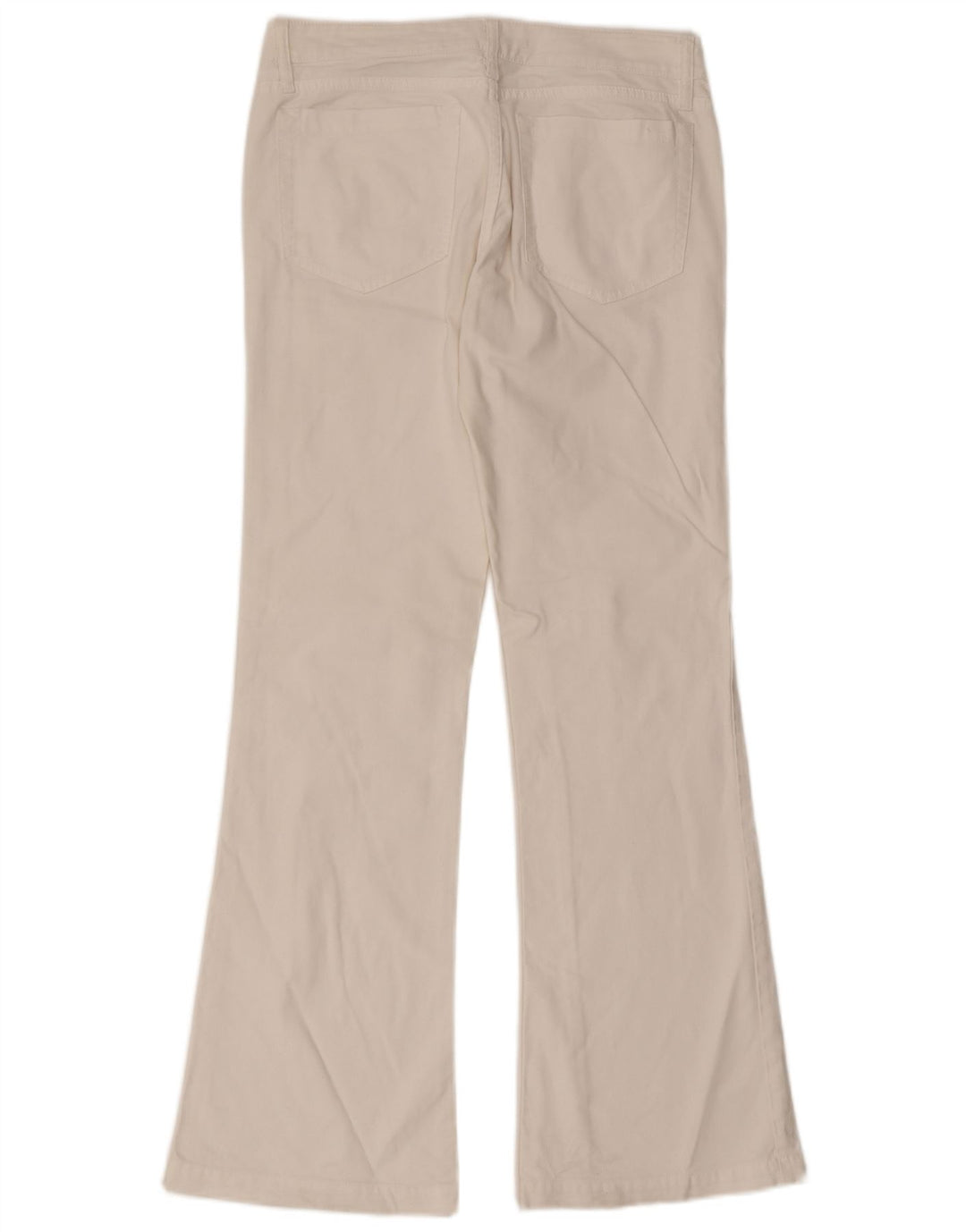 Atos Lombardini Damen Bootcut Jeans W30 L31 Weiße Baumwolle