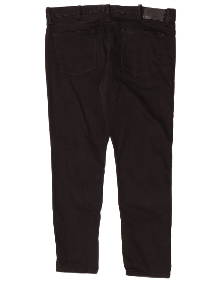 Tommy Hilfiger Herren Slim Jeans W38 L30 Schwarz Baumwolle