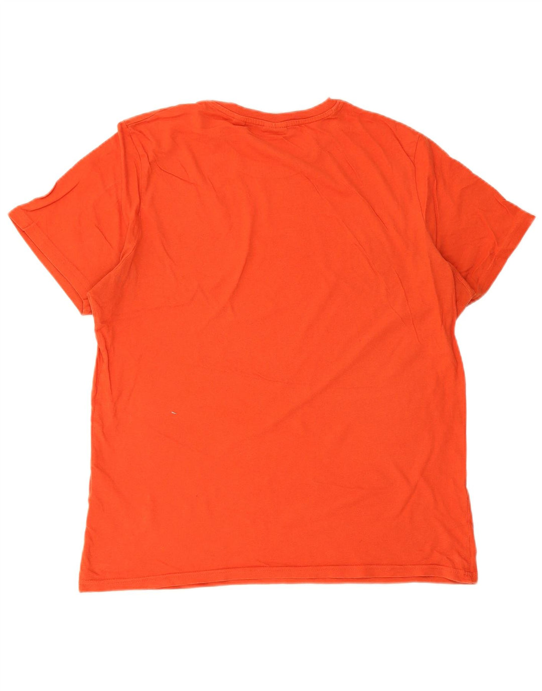 JACK & JONES Herren T-Shirt Top XL Orange Baumwolle