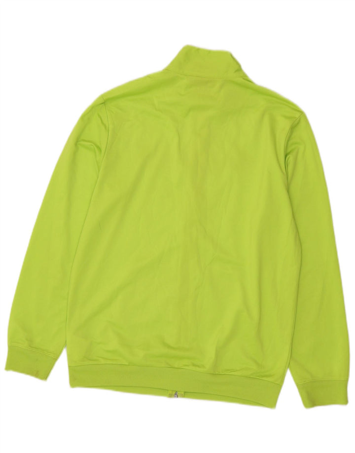 Champion Jungen-Trainingsanzugoberteil mit Grafik, 13–14 Jahre, XL, grünes Polyester