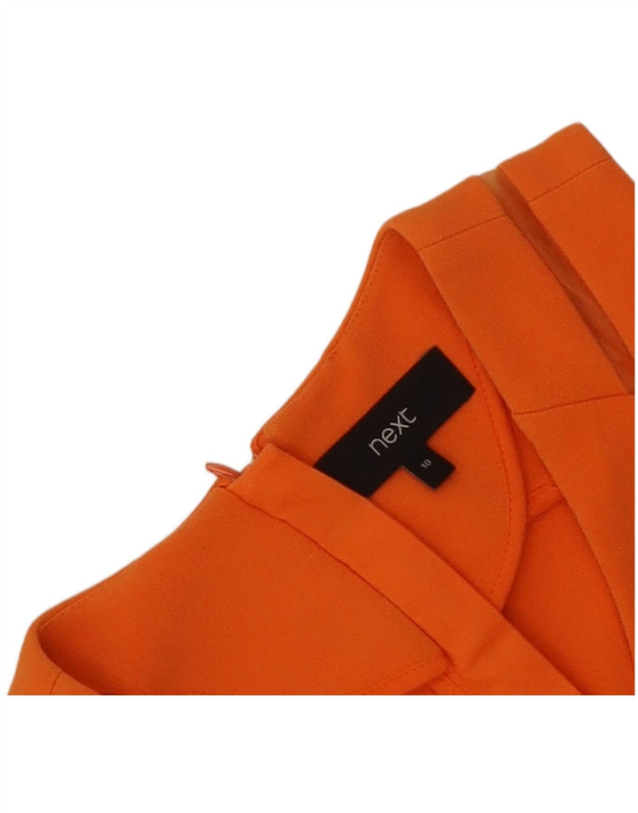 Next Ärmelloses Etuikleid für Damen, Gr. 10, Größe S, Orange
