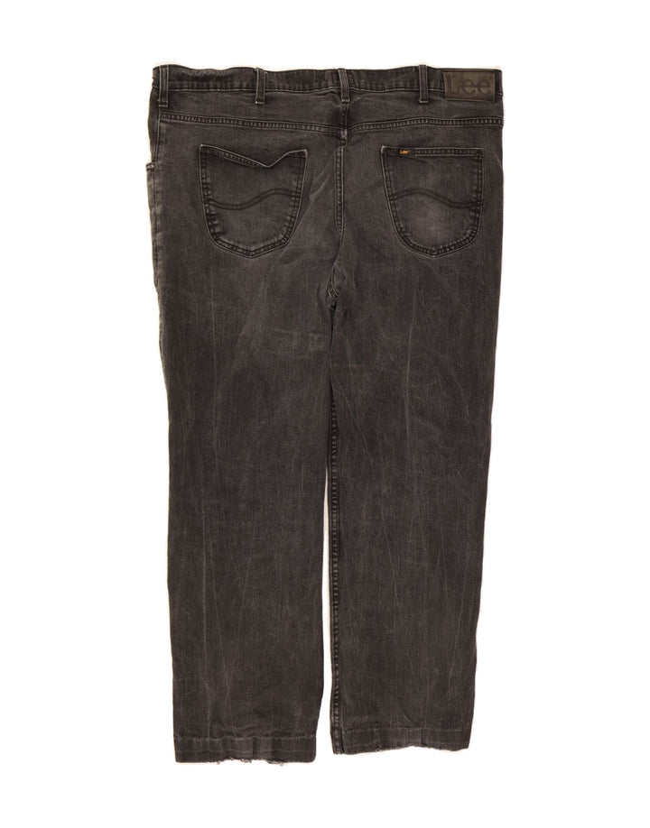 LEE Womens Brooklyn Straight Jeans W42 L28 Grey Cotton Vintage Lee and Second-Hand Lee from Messina Hembry 