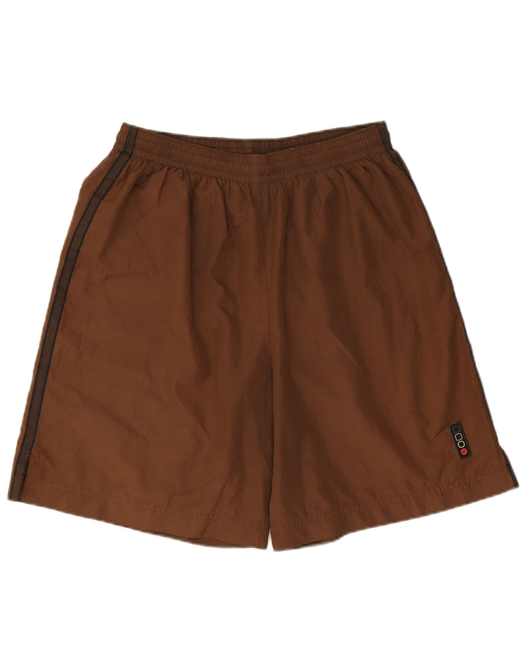 NIKE Herren-Sportshorts UK 39/41 Mittelbraunes Polyester