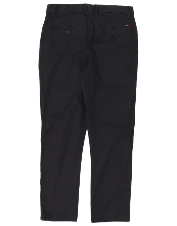 Tommy Hilfiger Slim Chino-Hose für Jungen, 15–16 Jahre, W30 L27, Marineblau