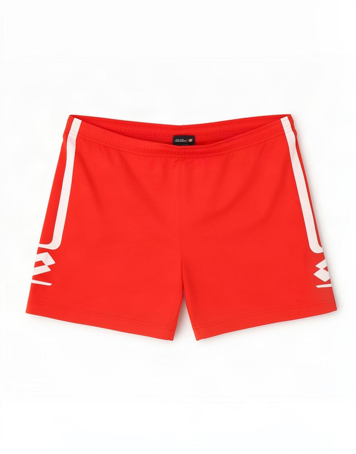 Lotto Herren-Sportshorts, groß, rotes Polyester