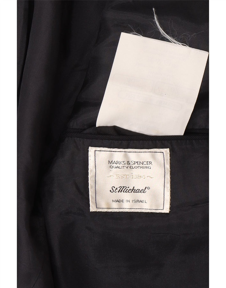 Marks & Spencer Herren St. Michael Blazer Jacke UK 40 Mittel Marineblau