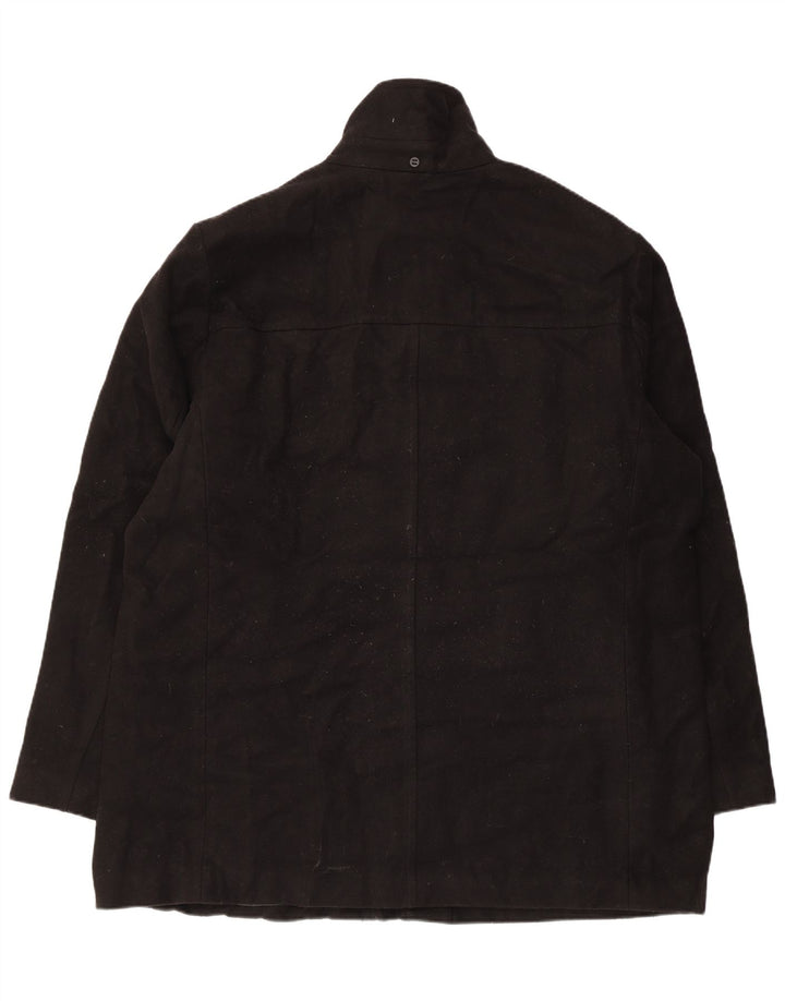 DOCKERS Herrenmantel UK 44 2XL Schwarz Polyester