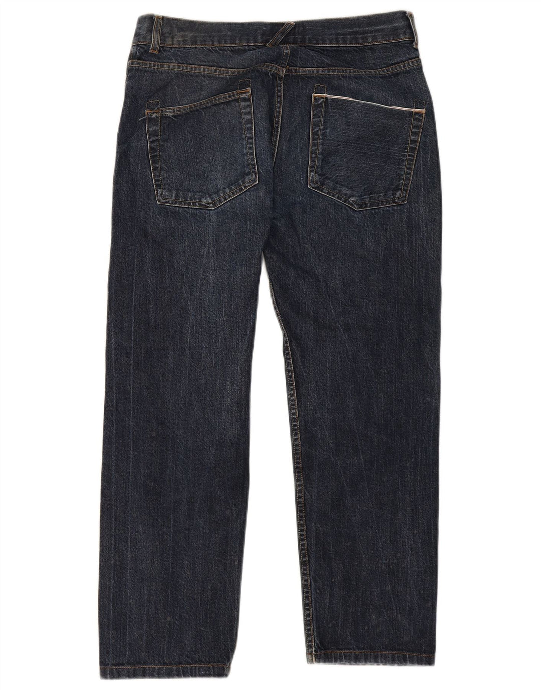Toast Damen Straight Jeans W32 L27 Blau